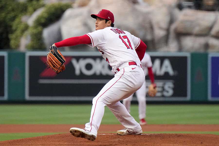 エンゼルスの大谷翔平【写真：ロイター】