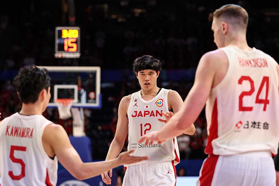 バスケ日本代表【写真：Getty Images】