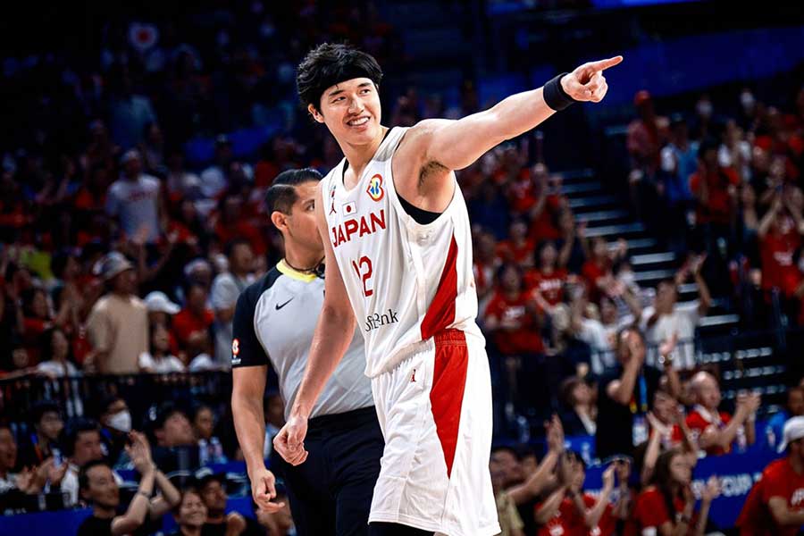 バスケットボール日本代表・渡邊雄太【写真：（C）FIBA】