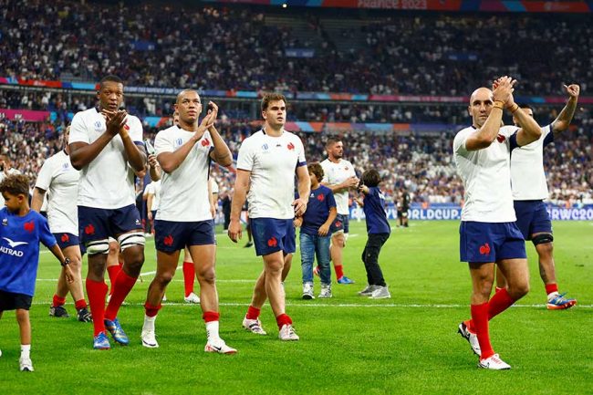 ラグビーW杯開幕戦にいたフランスの世界的超大物 SNS驚き「一般席で見