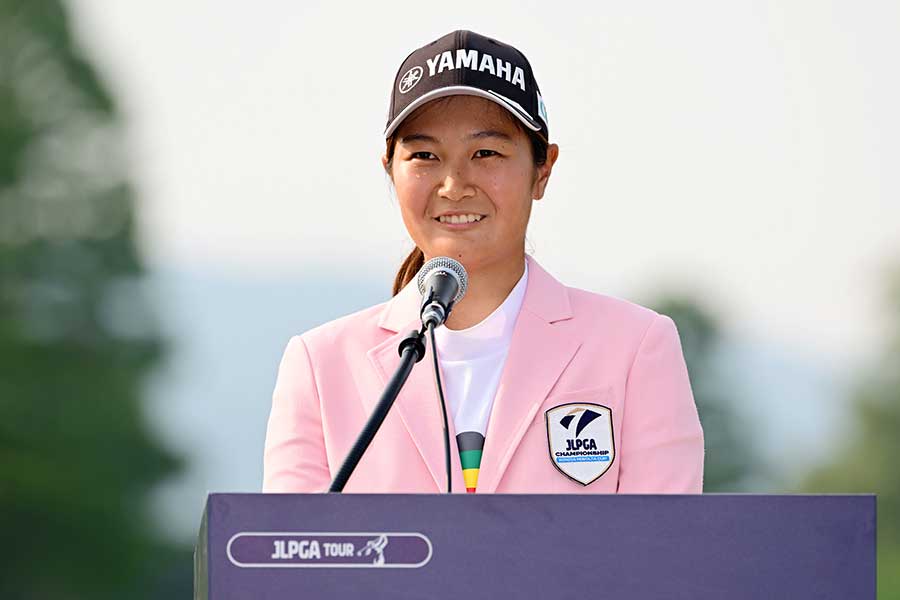 日本女子プロ選手権コニカミノルタ杯で優勝した神谷そら【写真：Getty Images】