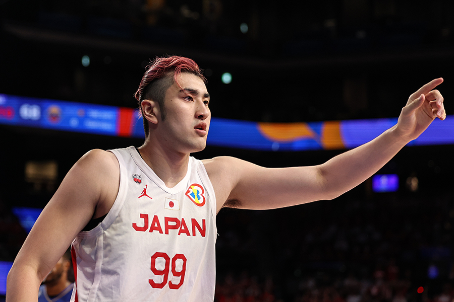 バスケW杯に出場した川真田紘也【写真：Getty Images】