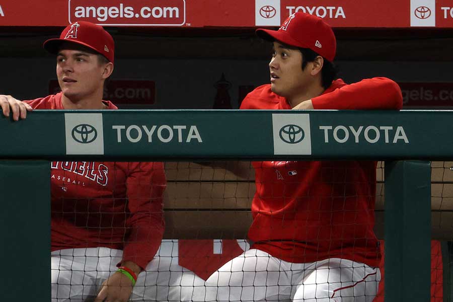 エンゼルスの大谷翔平【写真：ロイター】