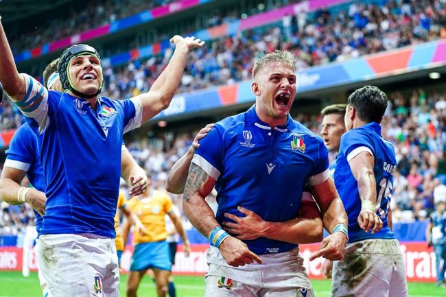 W杯で逆転トライ、屈強なイタリアWTBが生んだ狂おしい一体感 感情爆発