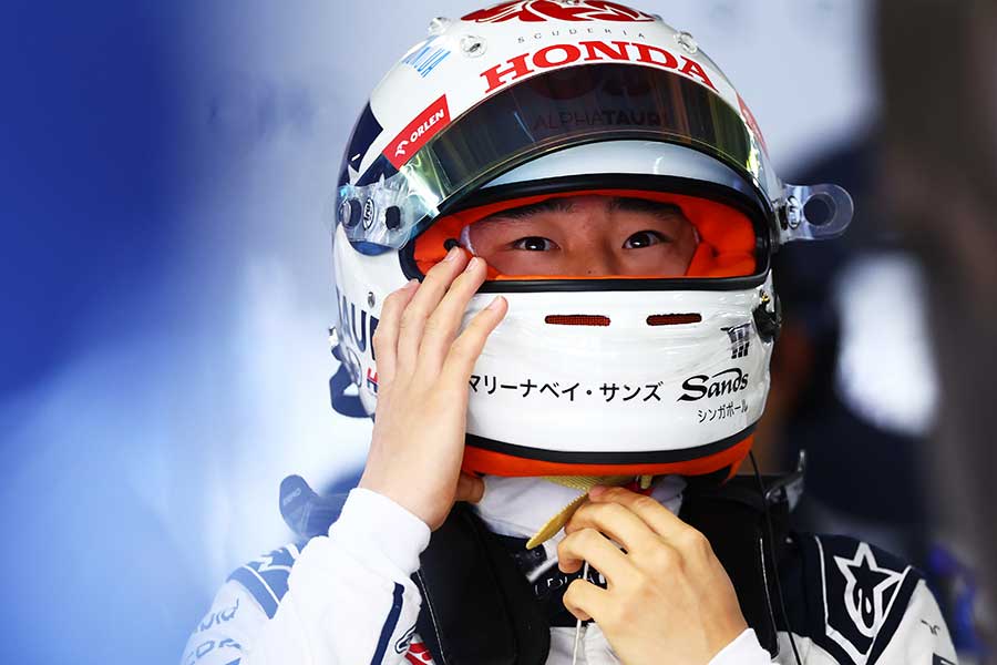 F1日本GP予選に出場した角田裕毅【写真：Getty Images】