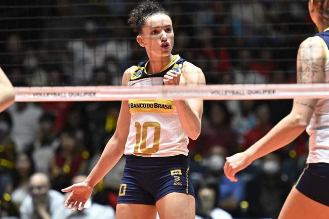 バレー日本女子が屈したブラジルの鬼神ガビに畏怖の声「超強敵」「1人