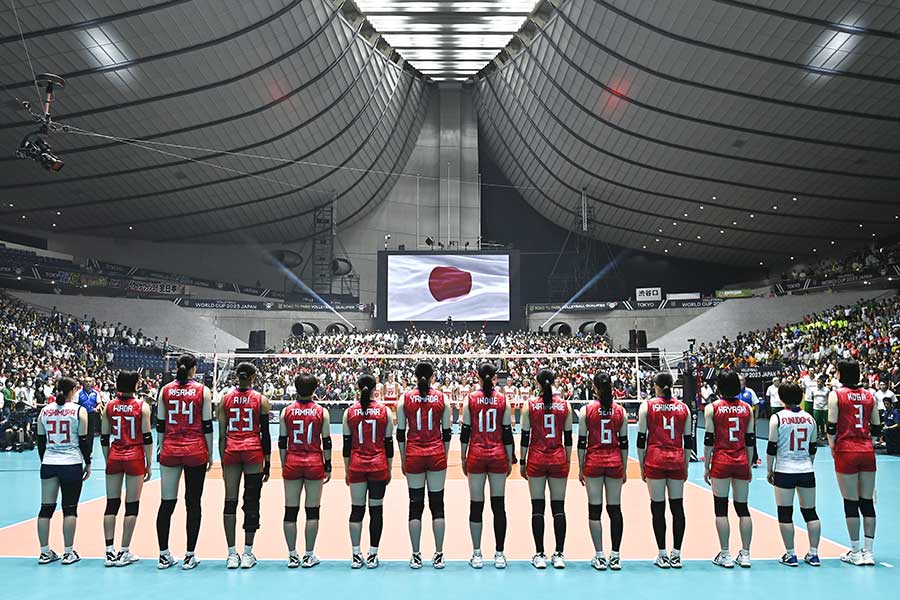 バレー女子日本代表【写真：Getty Images】