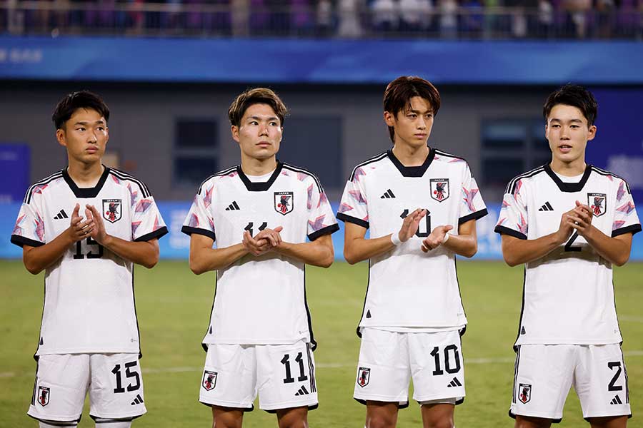 アジア大会の男子サッカー日本代表【写真：Getty Images】