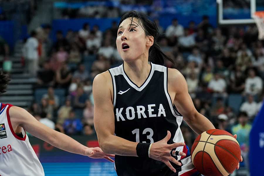 韓国バスケットボール代表のキム・ダンビ【写真：Getty Images】