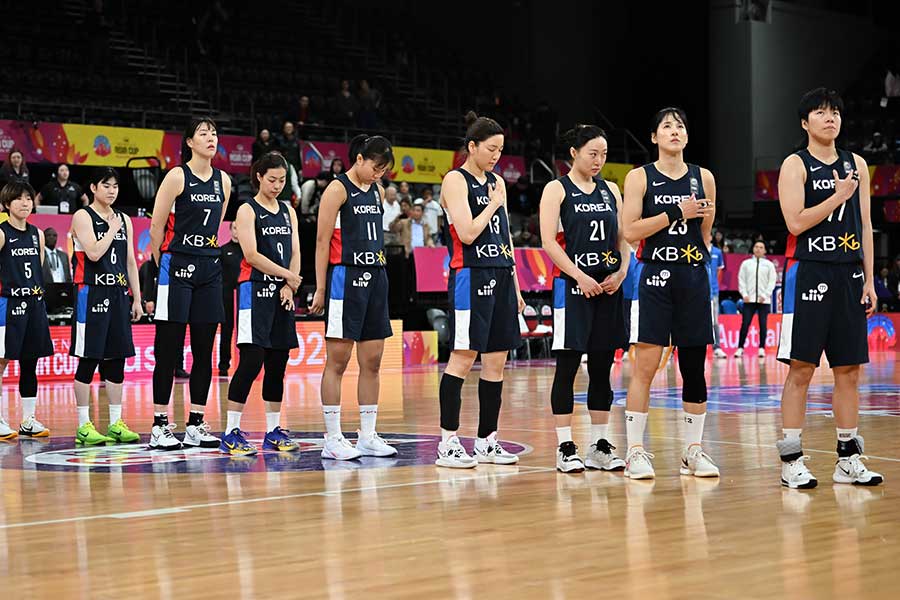 バスケットボール韓国女子代表【写真：Getty Images】