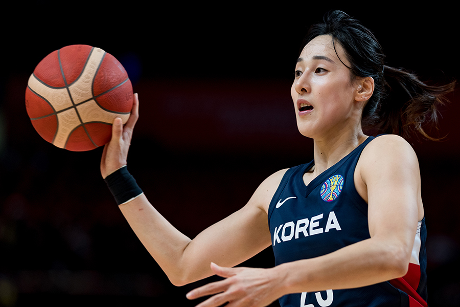韓国バスケットボール代表のキム・ダンビ【写真：Getty Images】