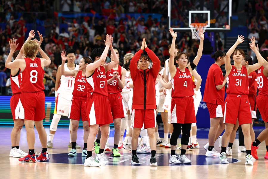バスケットボール女子の日本代表【写真：ロイター】