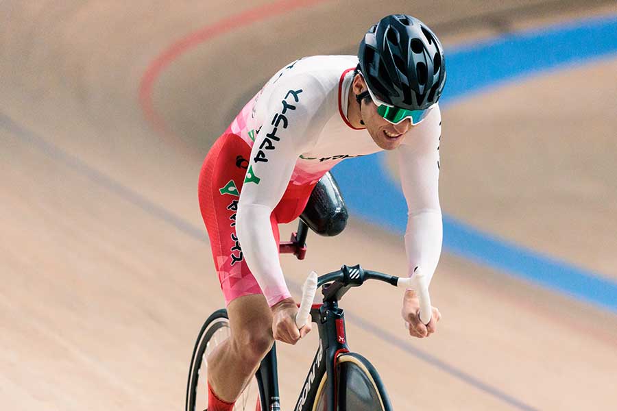 川本はパリ五輪メダル獲得を目指す【写真：松橋晶子】