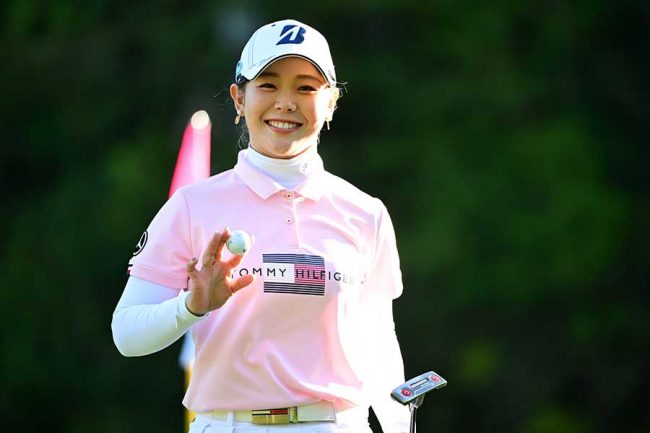 TOMY  ポロシャツ　吉田優利プロ直筆サイン入り TOMY ポロシャツ 吉田優利プロ直筆サイン入り TOMY HILFIGER