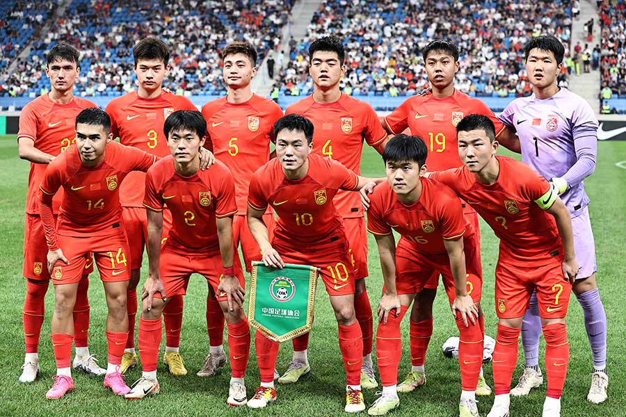 サッカー男子U-23アジア杯の中国代表【写真：Getty Images】