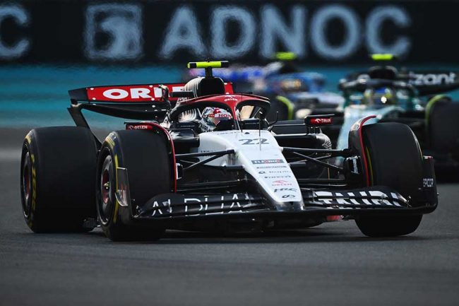 角田裕毅はF1最終戦の