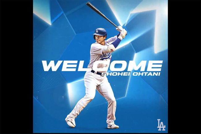 ドジャース、大谷翔平と10年契約を正式発表 背番号17か、本人「同じ