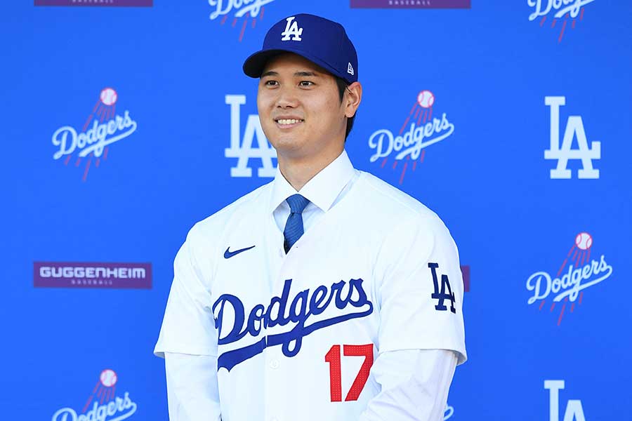 背番号17のユニホームを着た大谷翔平【写真：Getty Images】