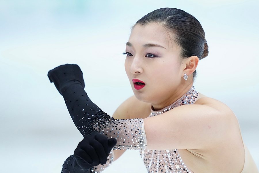 坂本花織【写真：矢口亨】