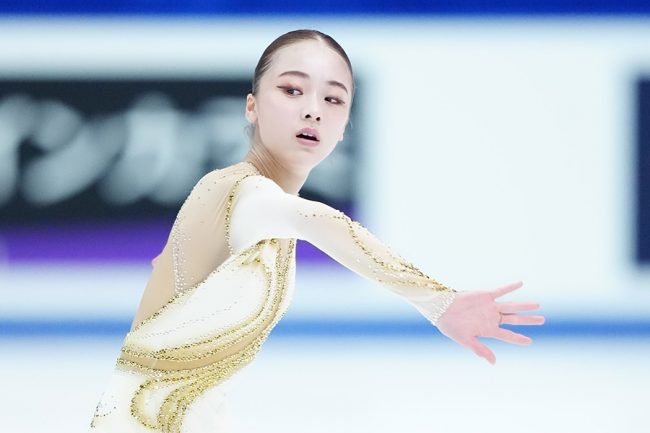 全日本フィギュアに逸材出現 真央さん憧れ13歳上薗恋奈4位入賞、最終組