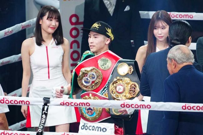 井上尚弥戦の客席にいた超大物カップルにネット騒然「それにしても綺麗