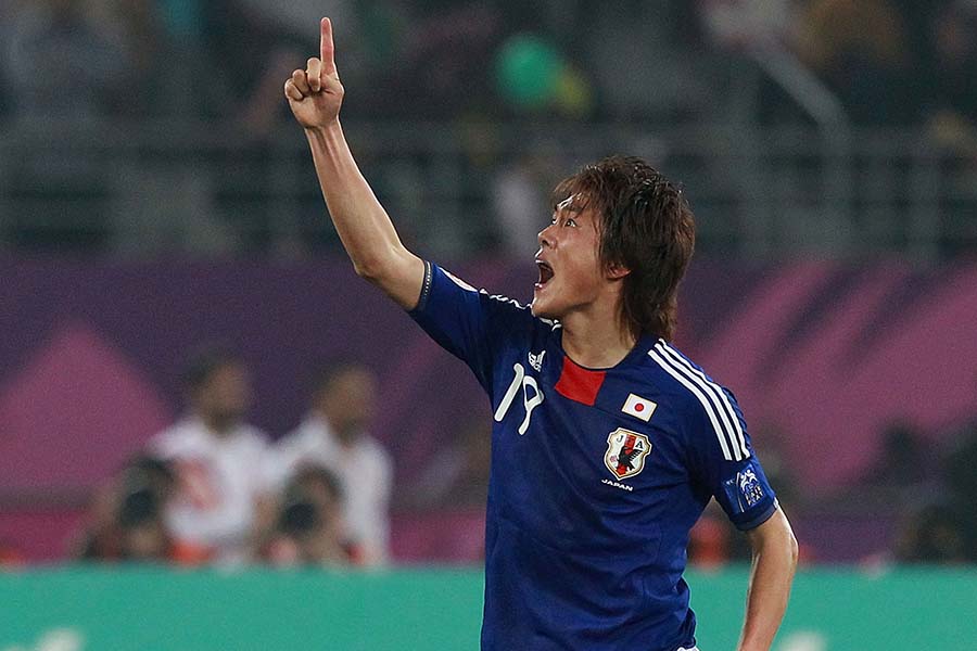 2011年アジアカップで日本の優勝に貢献した李忠成【写真：Getty Images】