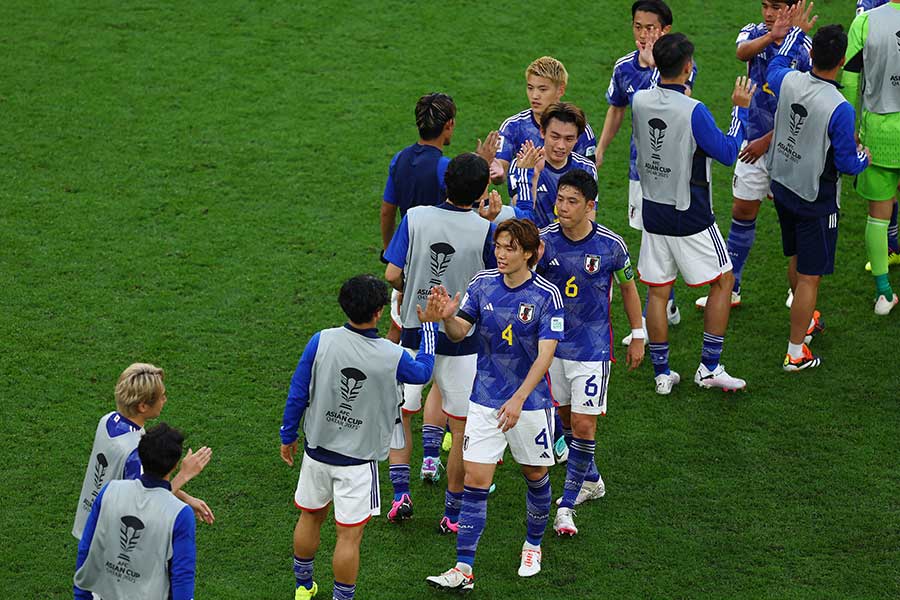 サッカー日本代表【写真：ロイター】