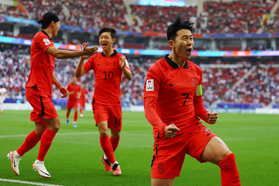 サッカー韓国代表【写真：Getty Images】