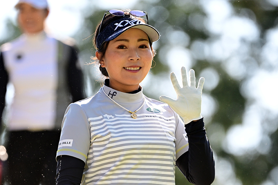 女子プロゴルファーの青木瀬令奈【写真：Getty Images】