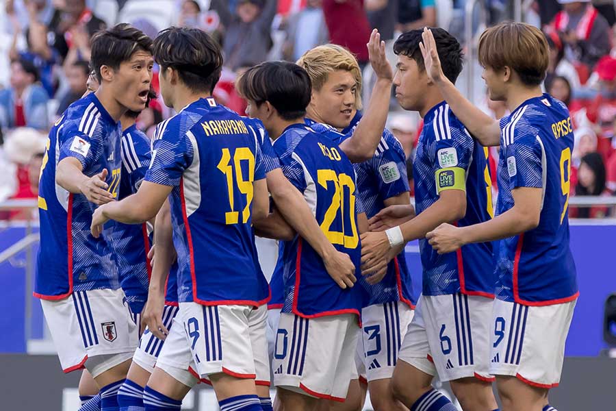 アジアカップ、グループリーグ2位通過となったサッカー日本代表【写真：Getty Images】