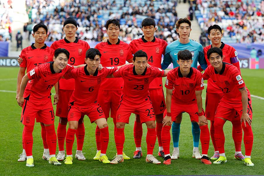 サッカー韓国代表【写真：ロイター】