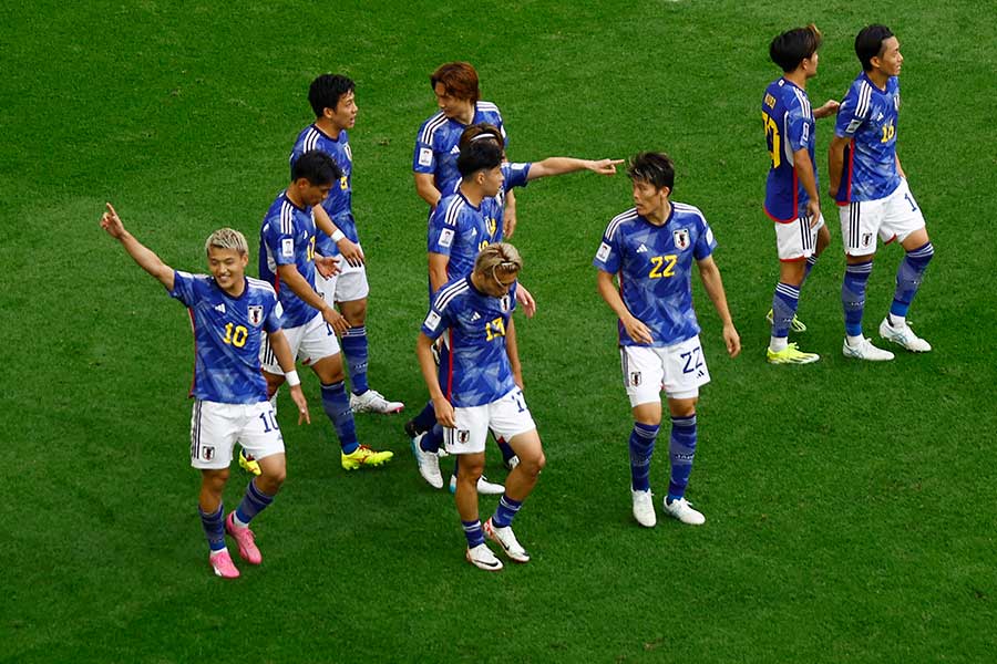 サッカー日本代表【写真：ロイター】