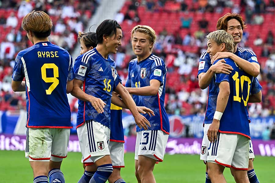 サッカー日本代表【写真：Getty Images】
