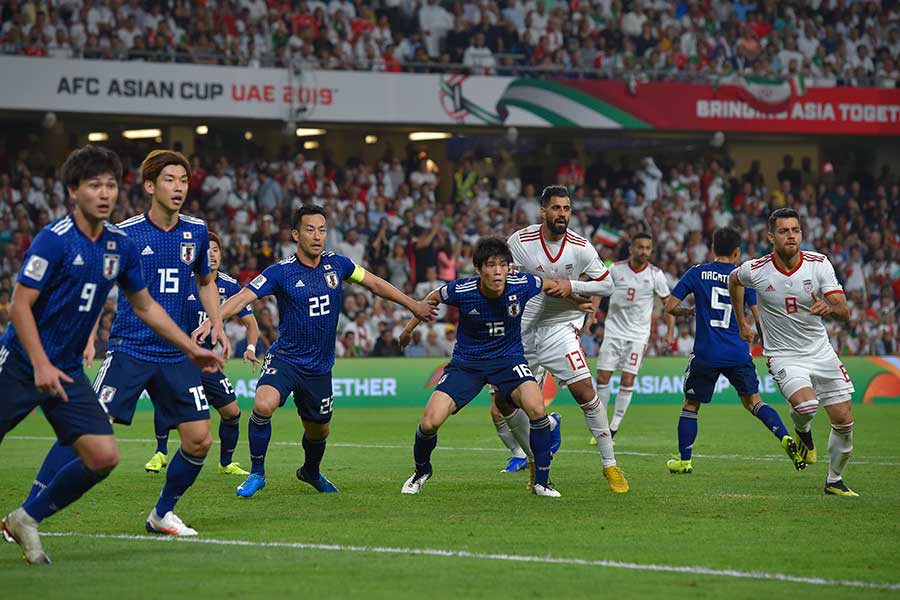 日本はUAE大会準決勝でイランと対戦し、3-0勝利した【写真：Getty Images】