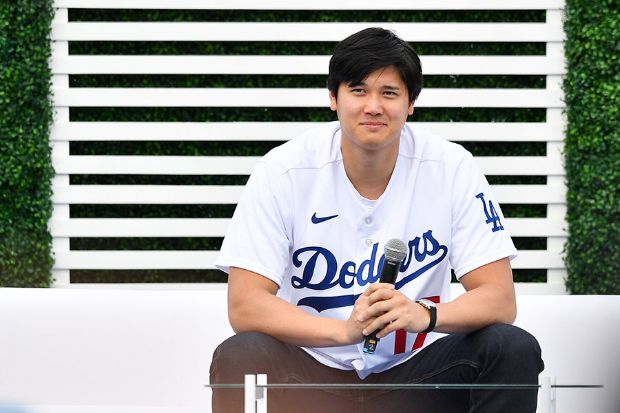 ファンフェスタに参加した大谷翔平【写真：Getty Images】