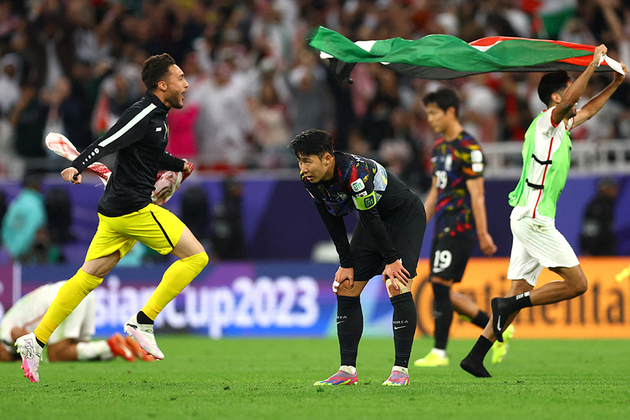 韓国はアジアカップ準決勝でヨルダンに敗戦【写真：ロイター】