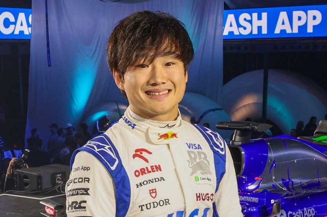 ビザ・キャッシュアップRB F1日本GP 角田裕毅 角田裕毅、新体制ビザ・キャッシュアップRBとして挑むF1での4年目に