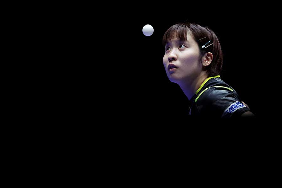 世界卓球に出場している平野美宇【写真：ロイター】