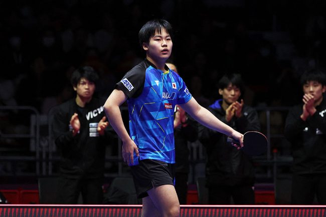 中国・卓球世界1位が16歳松島輝空を称賛 大苦戦強いられるも「注目す