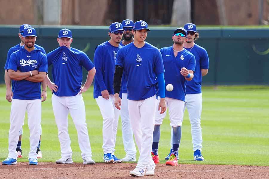 ドジャースの大谷翔平【写真：Full-Count／荒川祐史】