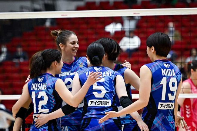 Vリーグ女子最終ステージ4強決定 劇勝トヨタ車体「実感がない」埼玉
