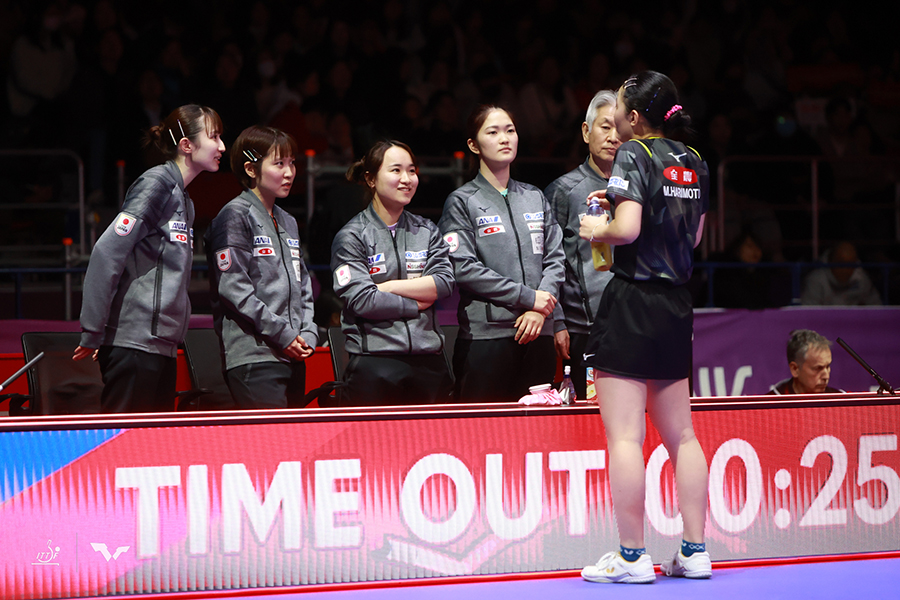 木原美悠が送った祝福に中国メディアが感銘【写真：ワールドテーブルテニス提供】