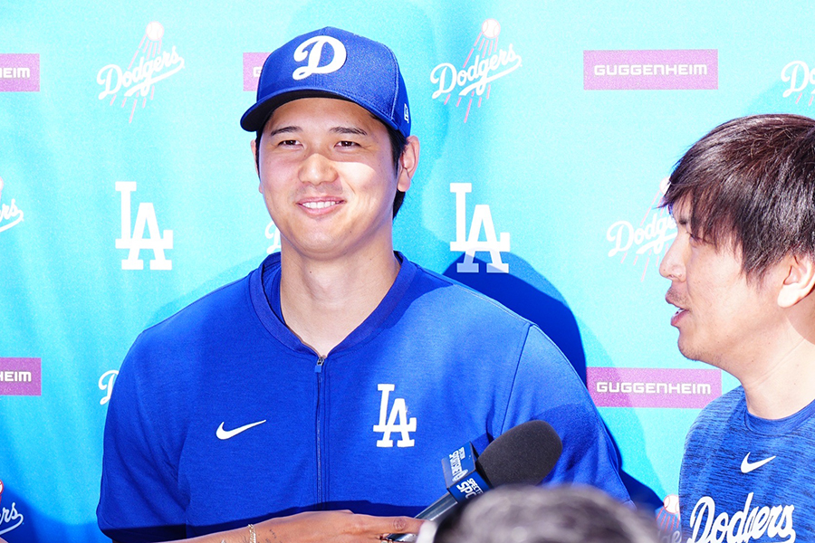 ドジャースの大谷翔平【写真：Full-Count／荒川祐史】