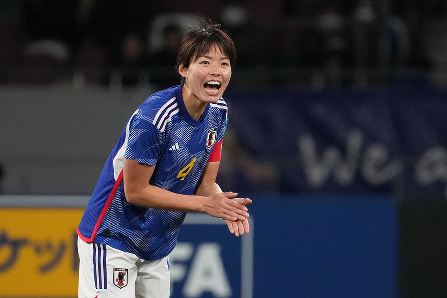 女子サッカー日本の主将・熊谷紗希【写真：Getty Images】