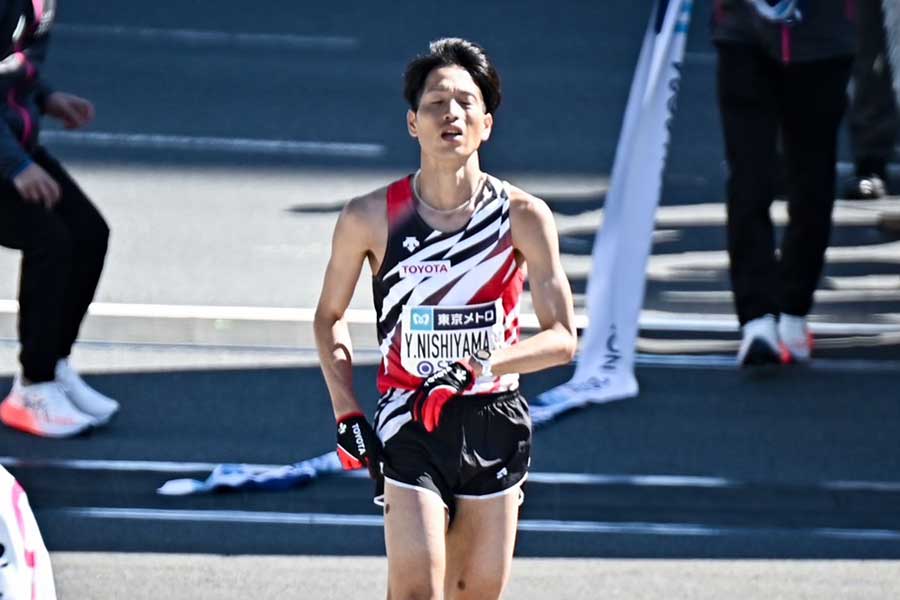 東京マラソンで9位だった西山雄介【写真：中戸川知世】