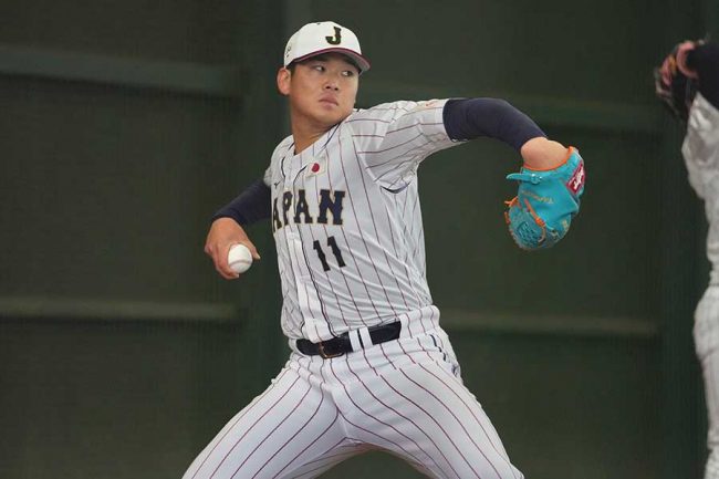 MLBも注目する日本の21歳が侍デビューへ 剛速球受けた坂倉仰天