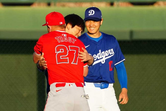 大谷翔平と再会、トラウトが言い放った一言目に日本ファン感激「泣ける」「絆は本物」 | THE ANSWER