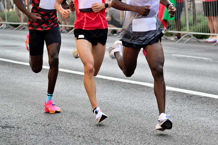 東京マラソンで「不安定」だったペースメーカー問題【写真：Getty Images】