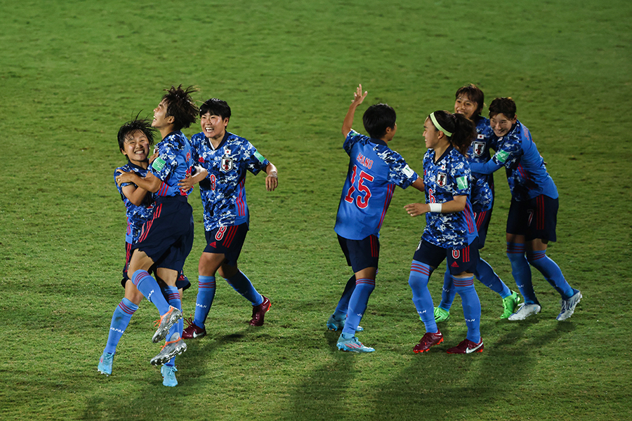 サッカーU-20女子日本代表の振る舞いが脚光を浴びた（画像は2022年撮影）【写真：Getty Images】