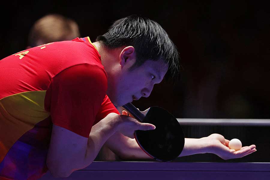 卓球世界ランキング1位の樊振東【写真：ロイター】